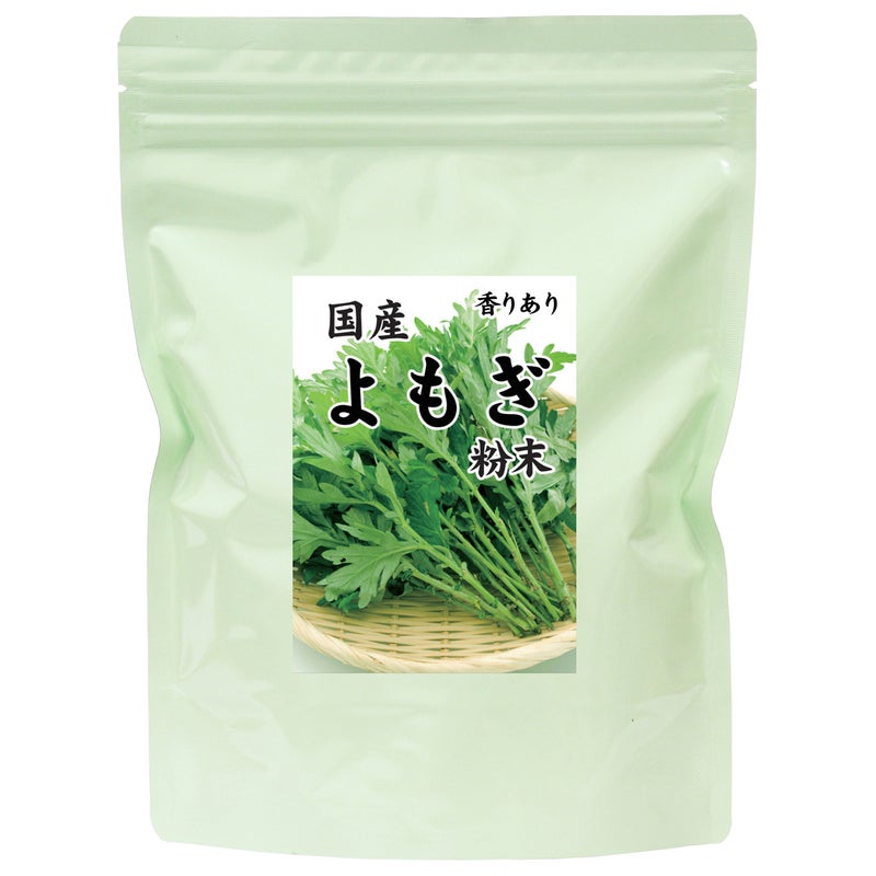 #0173 Naturally Grown Aomori Prefecture Yomogi Powder (Japanese mugwort herbal tea powder)