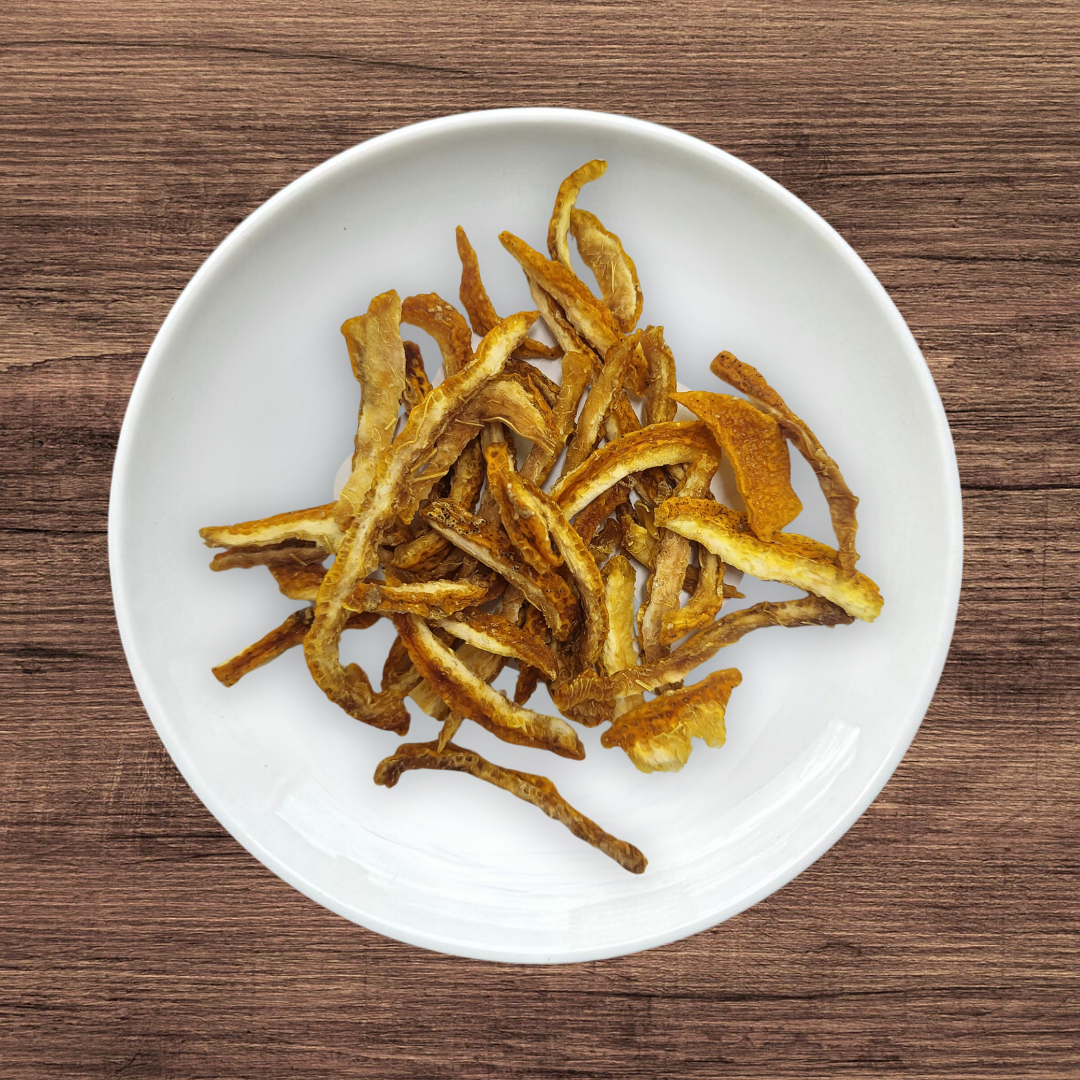 #0820.M3 宮崎県東米良村産プレミアム有機乾燥柚子皮 宮崎県東米良地区の乾燥有機柚子皮