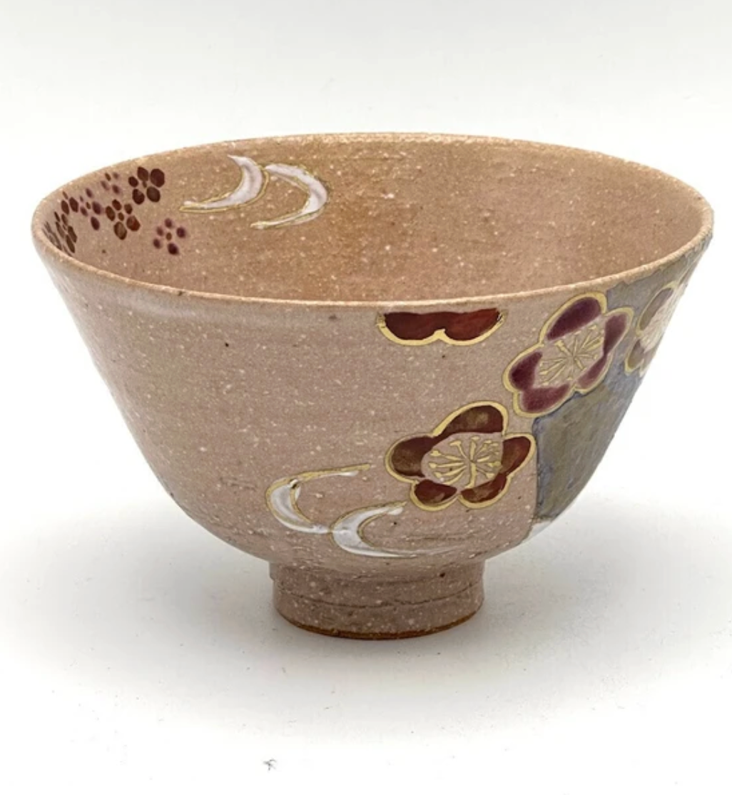 なごみ:京焼抹茶椀(京焼抹茶椀 梅と富士山)