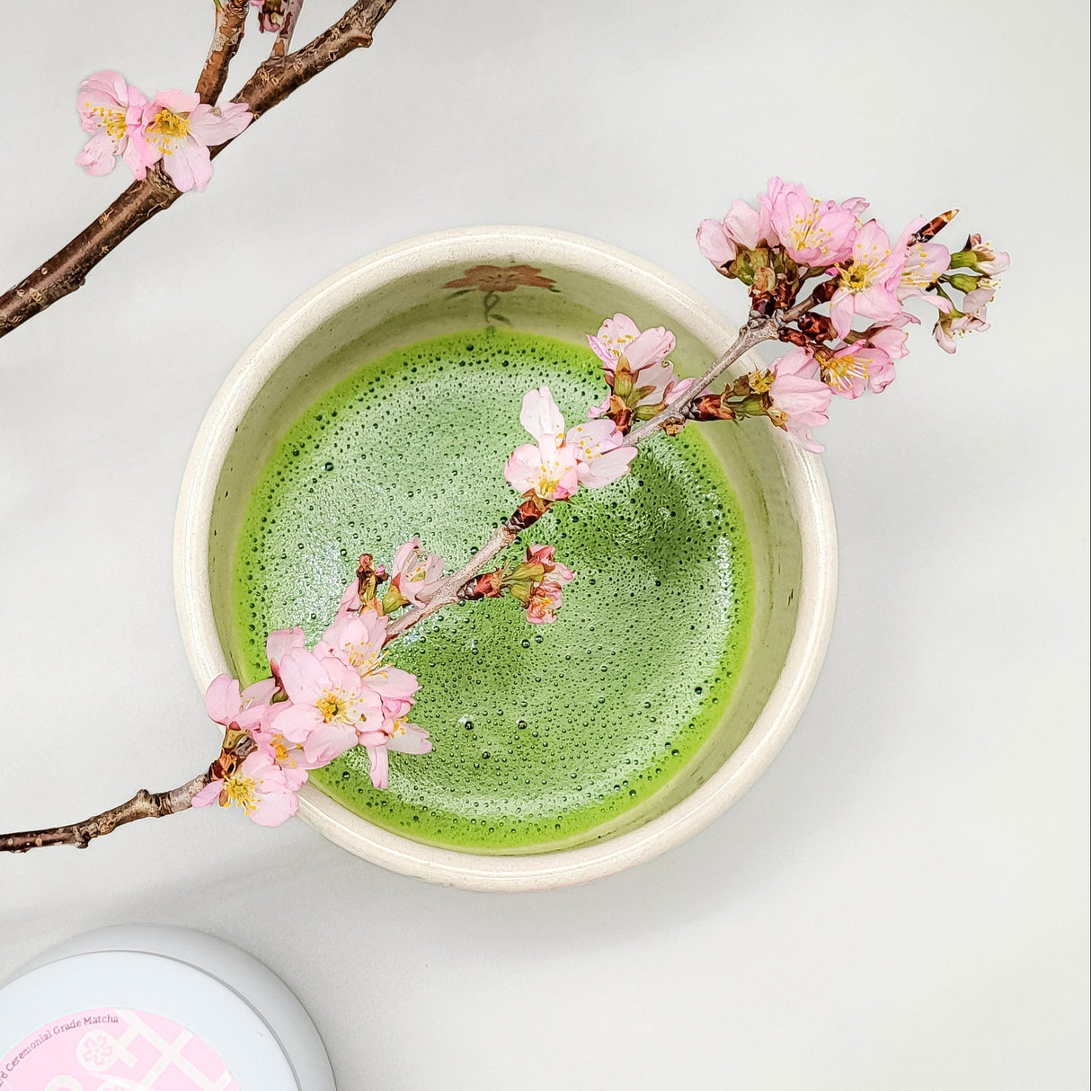 予約注文(2~6ヶ月の納期見込み)#0783.K2 ホールセール 天然栽培 湯呑み抹茶 - 佐保姫 - プレミアム儀式用グレード