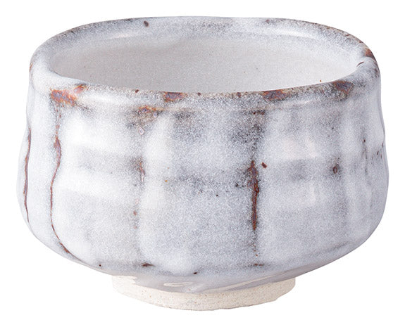 Seiangama: Oni Shino Matcha Bowl オニ志野抹茶椀