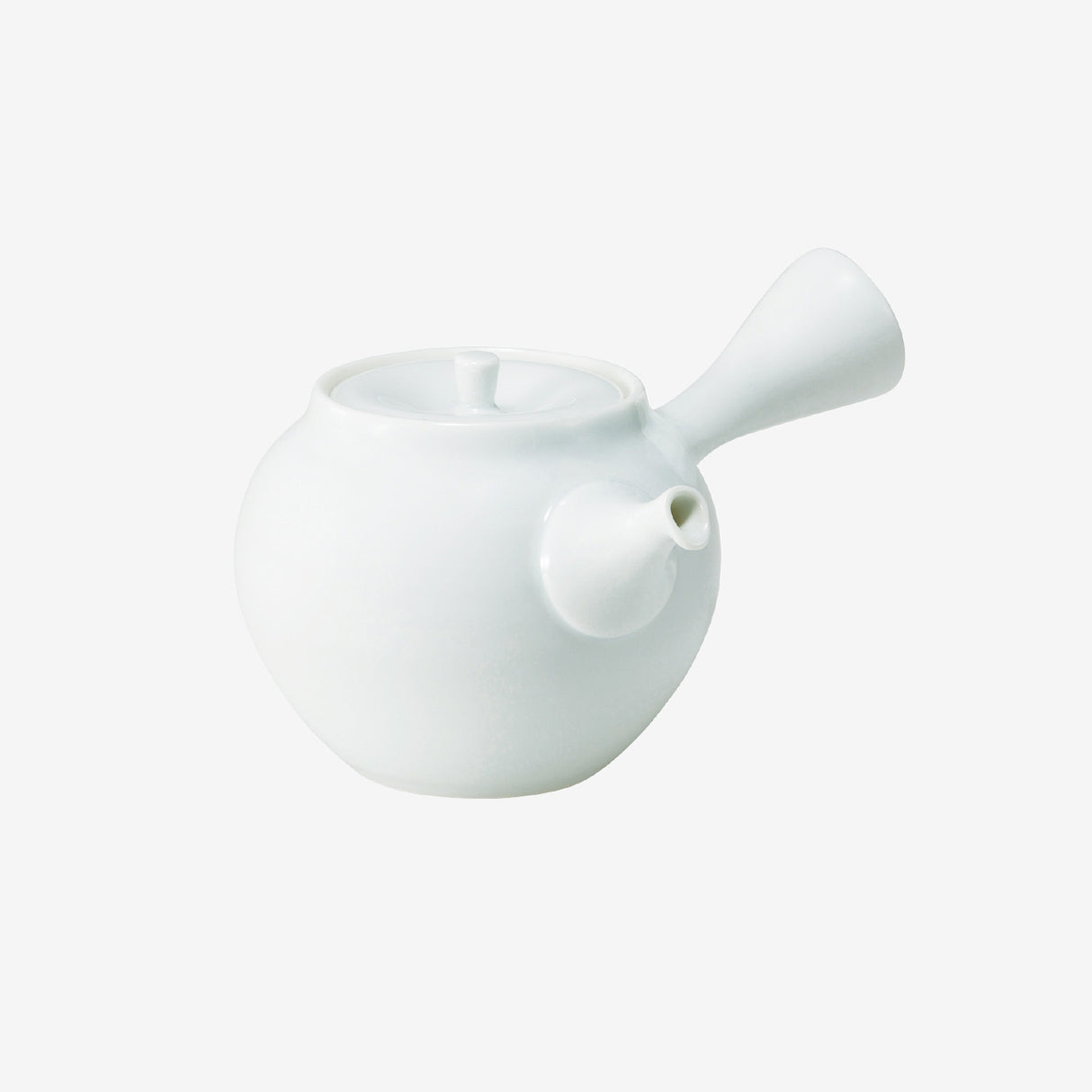 Saikai Ceramics: Hasamiyaki White Porcelain Kyusu (275 ml)