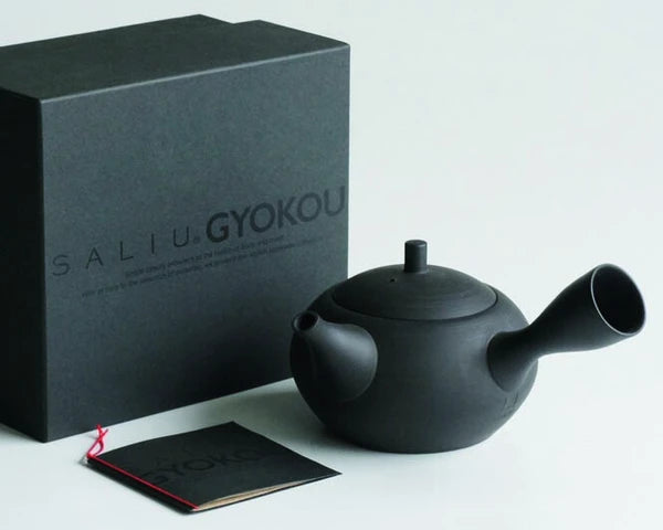 SALIU - Black Tokoname Kyusu Tea Pot -RYO- 急須 凌