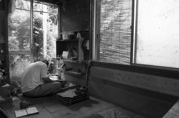 SALIU - Black Tokoname Yunomi Tea Cup -RYO- 湯呑み 凌