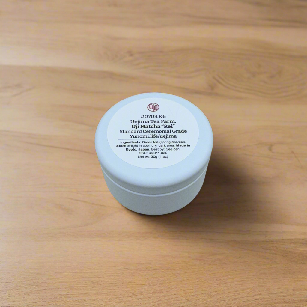 #0703.K6 Uejima Tea Farm: Uji Matcha "Rei" (Samidori) - Kyoto Grown Standard Ceremonial Grade Matcha 京都宇治和束茶 抹茶 玲 (limited quantity)