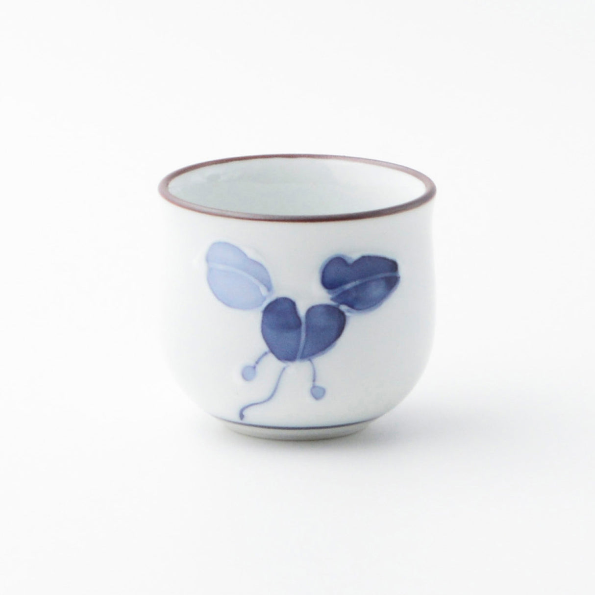 Saikai Ceramics: Hasamiyaki White Porcelain - Manryo Series - Sakazuki Style Guinomi Cup (50 ml)