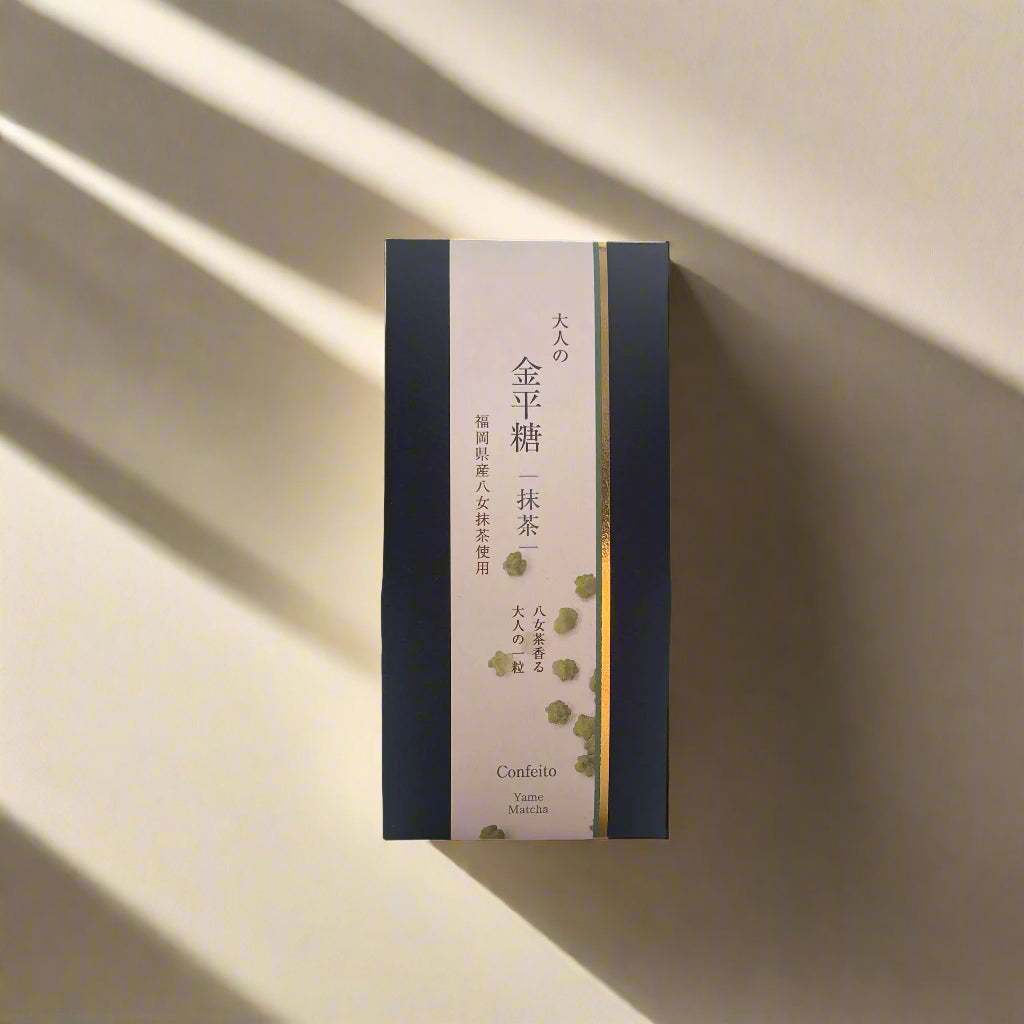 原野製茶 原野製茶:八女抹茶 金平糖「大人の金平糖」