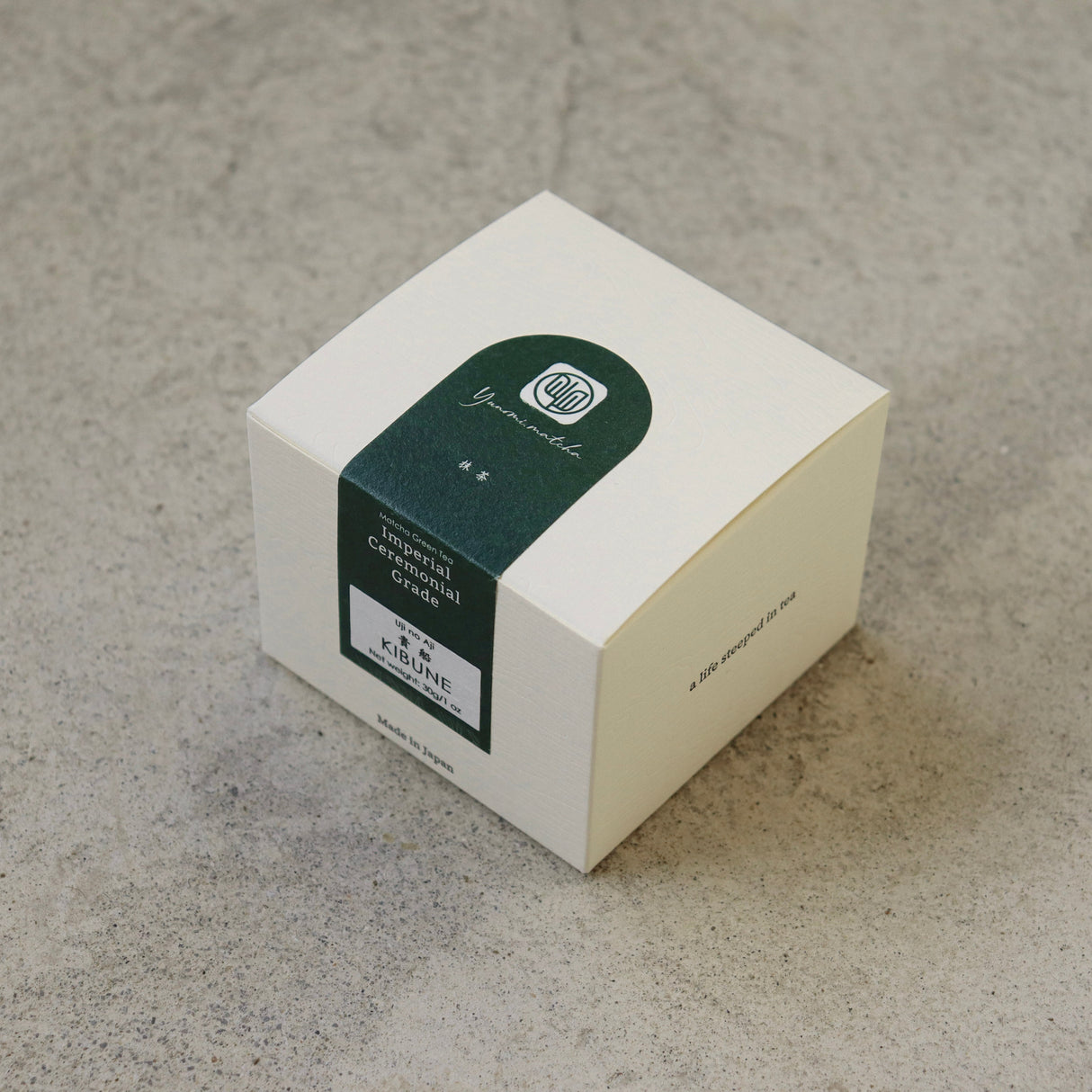 #0773.K6 Yunomi.Matcha: 宇治の味 - 貴船 インペリアル セレモニアルグレード抹茶