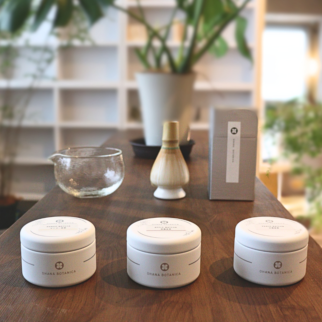 #0550.S5 オハナボタニカ:白桃抹茶