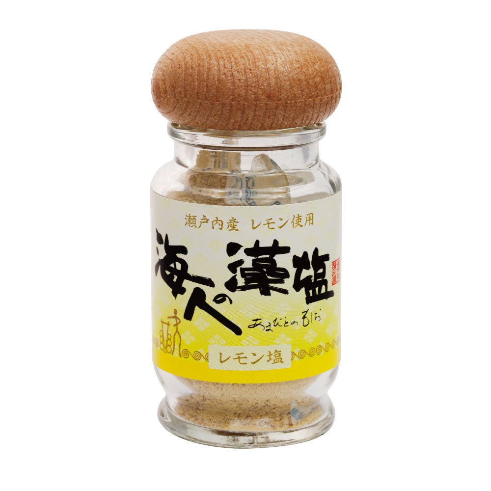 Amabito no Moshio Gourmet Lemon Seaweed Salt by Kamagari Bussan - yunomi-jp.pro