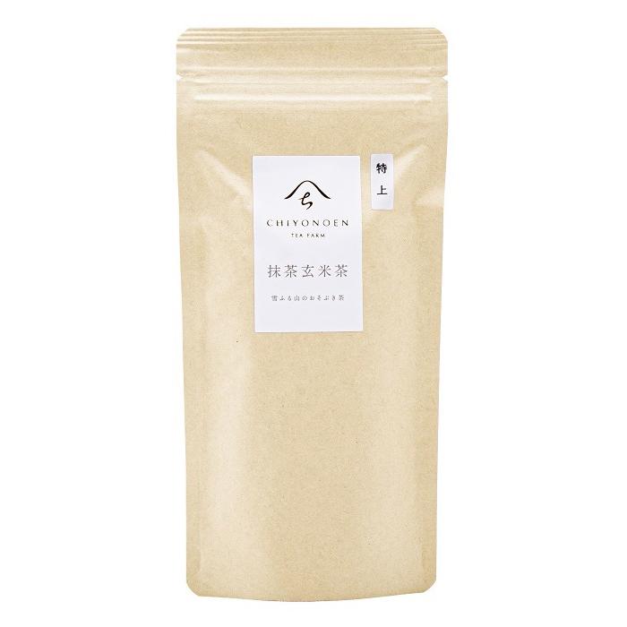 Chiyonoen Tea Garden: #18 Mountain-Grown Premium Genmaicha with Matcha 100g 特上抹茶入玄米茶 - yunomi-jp.pro