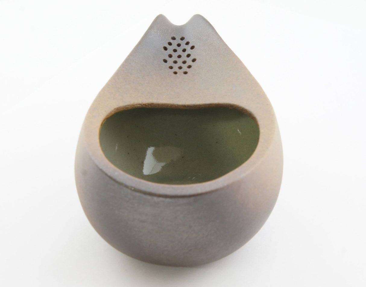 Fujisou: Bankoyaki Hitoshizuku Kyusu Tea Pot (100 ml) ひとしずく(小) - yunomi-jp.pro