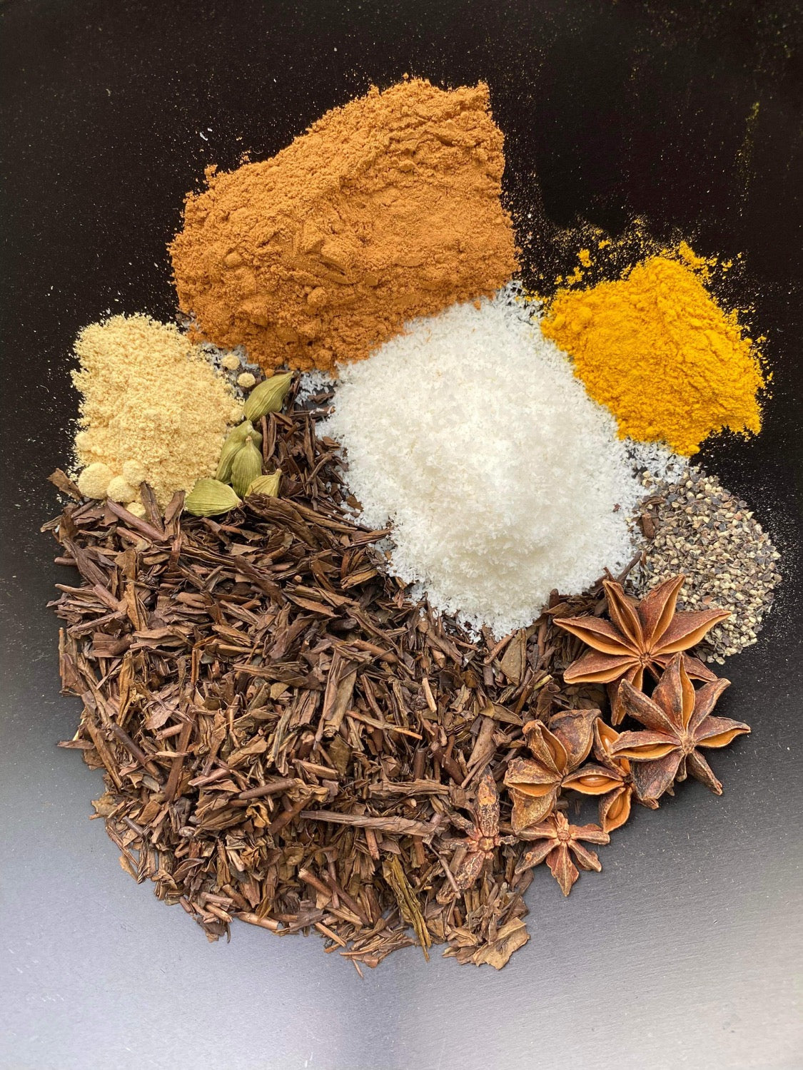 #0907.TX Ohana Botanica: Beachside Breakfast Hojichai Powder 焙じチャイパウダー