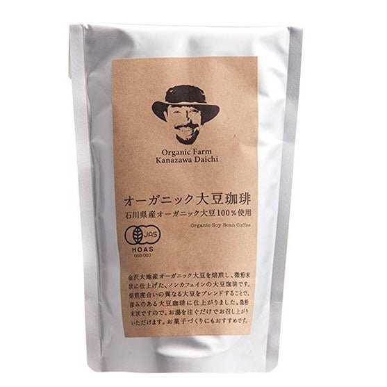 Kanazawa Daichi: Organic Roasted Soybean Powder Coffee - yunomi-jp.pro