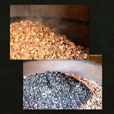 Kaneroku Matsumoto Tea Garden: Smoked Green Tea 燻製緑茶 - yunomi-jp.pro