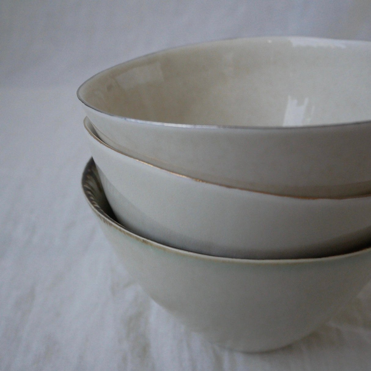 Kodama Toki: CLICK Bowl 0.5l /13cm Silver - yunomi-jp.pro