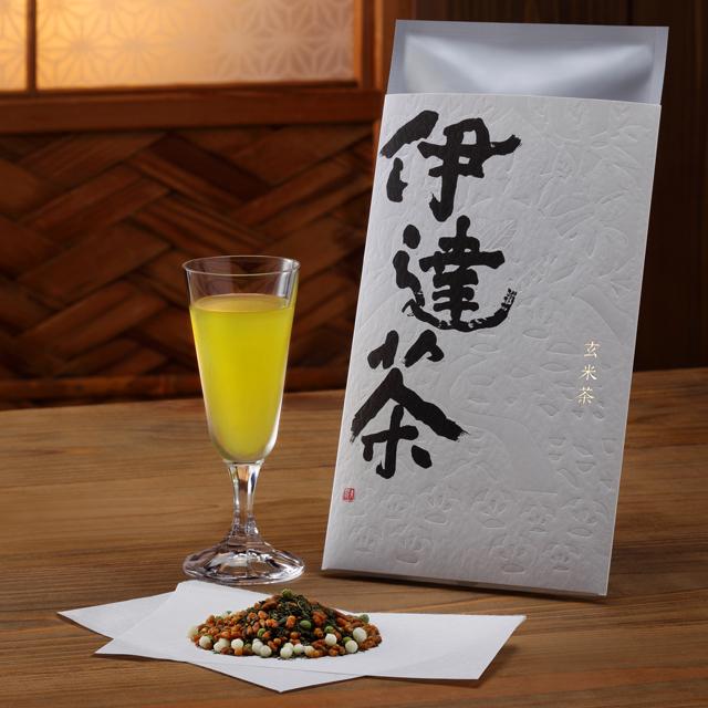Monoucha Genmaicha 'Tsukihime', Ishinomaki Brown Rice Tea. Kashima Tea Garden & Yabe-en Tea Shop. - yunomi-jp.pro