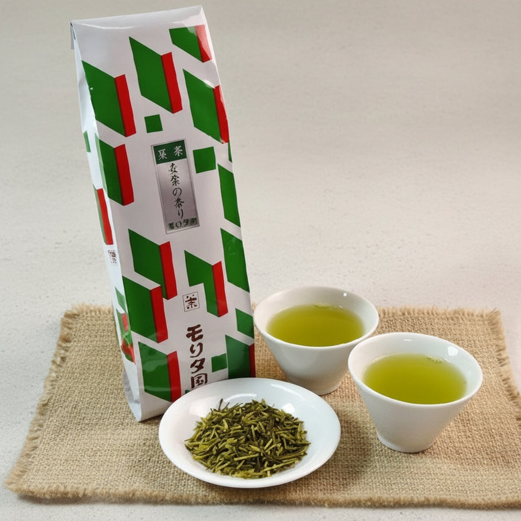 Morita Tea Shop: Wakaba no Kaori, Kukicha Stem Tea (200g) - yunomi-jp.pro