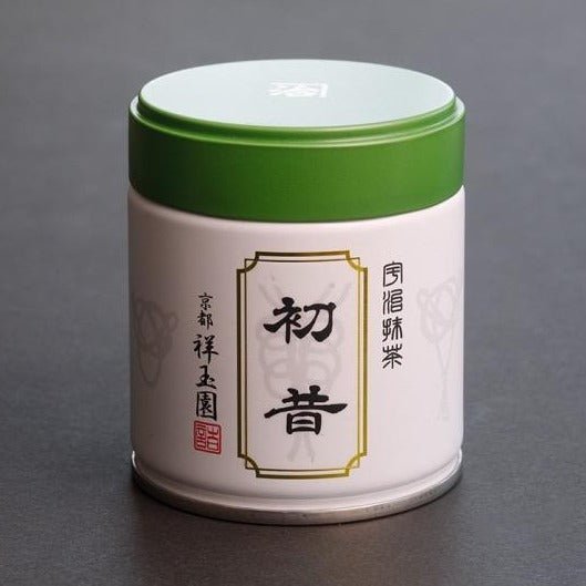 Shogyokuen: Matcha Hatsu Mukashi, Imperial Ceremonial Grade (40g can, Spring Harvest) 初昔 - yunomi-jp.pro