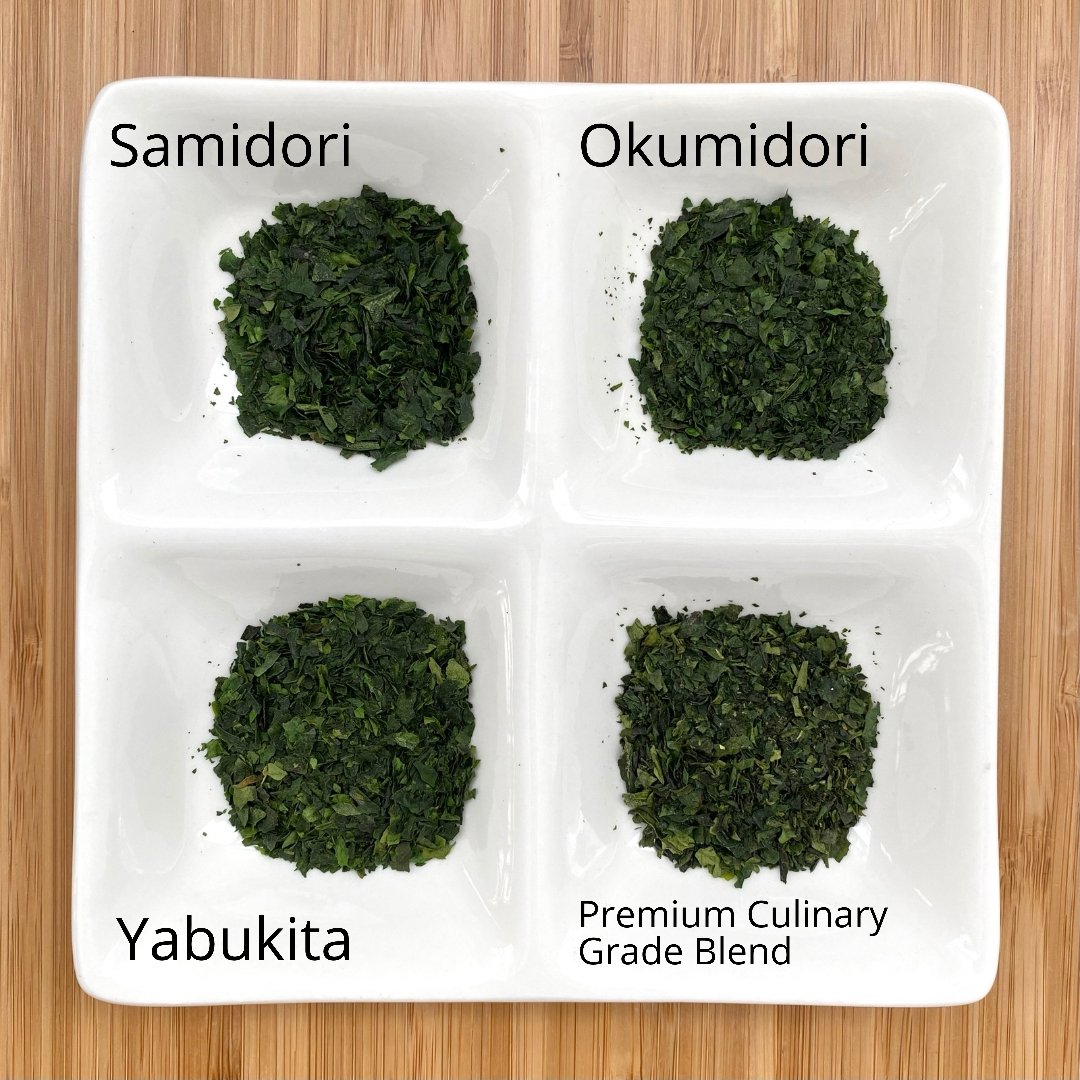 Shogyokuen: Tencha Green Tea Leaves, 4-level Sampler Set - yunomi-jp.pro