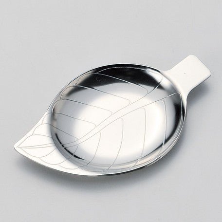 Tea leaf shaped tea bag tray - yunomi-jp.pro