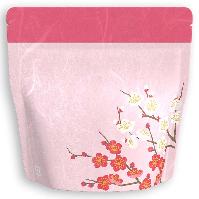 Yoshimura Pack 10100 Resealable Washi Paper Bag Japanese Plum うめ - yunomi-jp.pro