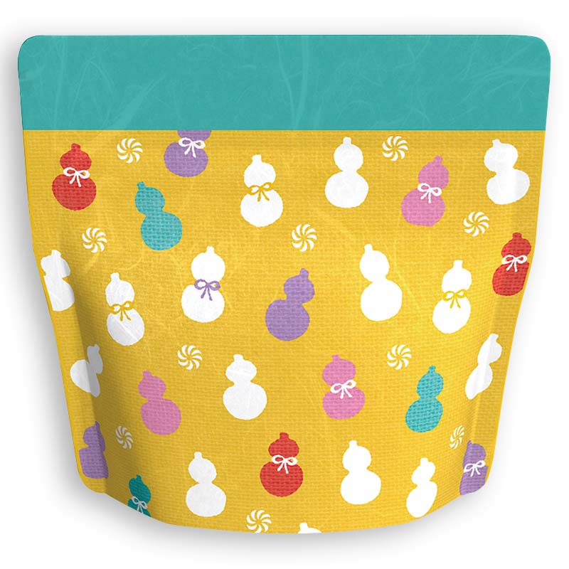 Yoshimura Pack 1331 Resealable Washi Paper Bag Calabash ひょうたん - yunomi-jp.pro