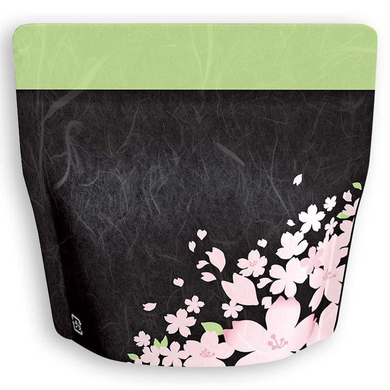 Yoshimura Pack 1364 Resealable Washi Paper Bag Falling Sakura Petals さくら - yunomi-jp.pro