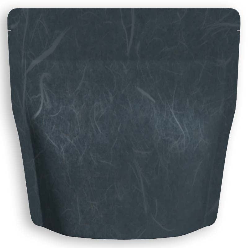 Yoshimura Pack 1414 Resealable Washi Paper Bag Black (墨) - yunomi-jp.pro