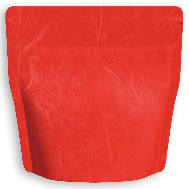 Yoshimura Pack 1417 Resealable Washi Paper Bag Red(赤) - yunomi-jp.pro