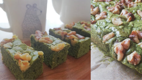 Enjoy the Rich Taste  - Matcha White Brownie Recipe - - yunomi-jp.pro