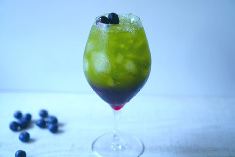 Matcha Blueberry Mocktail Recipe - yunomi-jp.pro