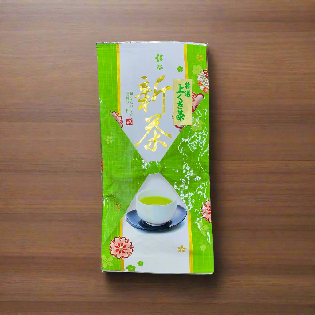 #0326.S2 Hiraoka Tea Garden: Shincha - Superior Grade Kukicha Leaf Stem Tea　上くき茶