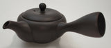 Takasuke Kiln (Y118) 高資陶苑: Tokoname Kyusu Tea Pot, Black, Ceramic Mesh Strainer 100 ml