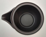Takasuke Kiln (Y122) 高資陶苑: Tokoname Hohin Tea Pot, Black, Ceramic Mesh Strainer 160 ml