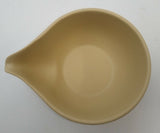 Takasuke Kiln (Y120) 高資陶苑: Tokoname Yuzamashi Cooling Bowl, Sand Yellow, 160 ml