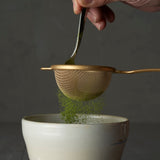 Three Snow: Matcha Chakoshi / Tea Strainer (Gold)