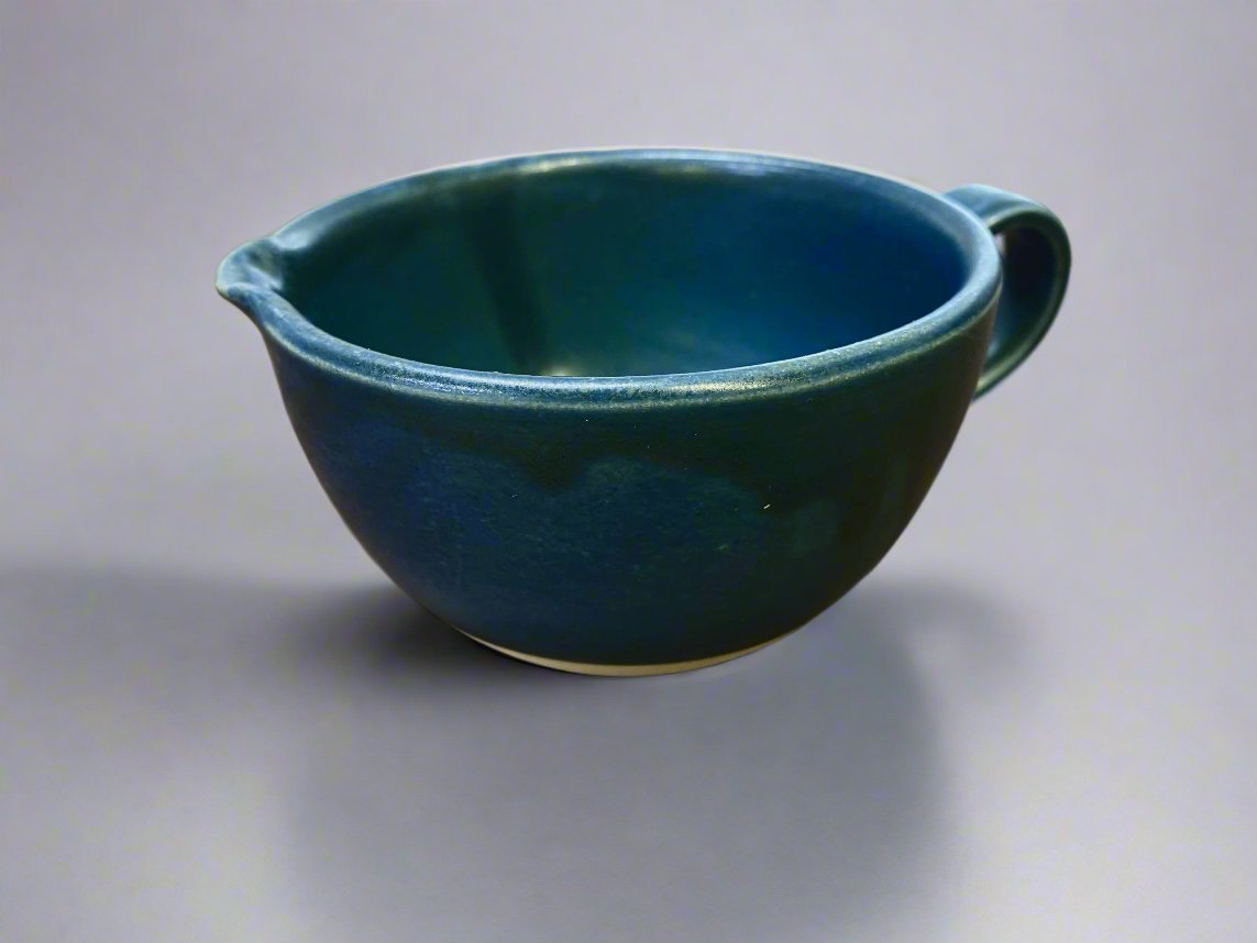 Mino Bunzan Kiln (Y1025): Yuzamashi / Matcha Mug Cup (280 ml)