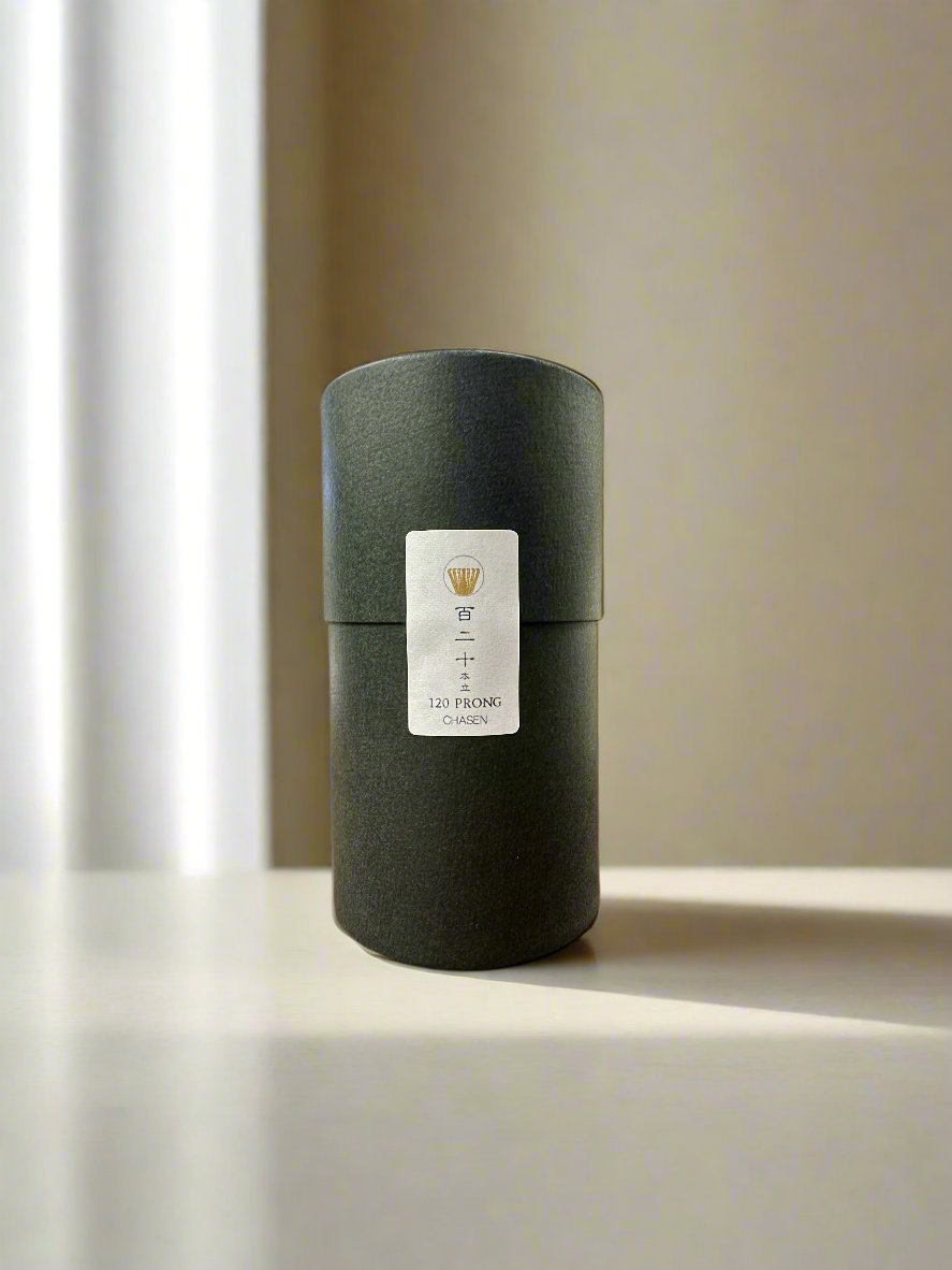 Basic Matcha Bamboo Whisk (Chasen) - 120-prong