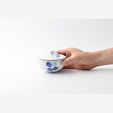 Saikai Ceramics: Hasamiyaki White Porcelain - Manryo Series - Kumidashi Tea Cup with Lid