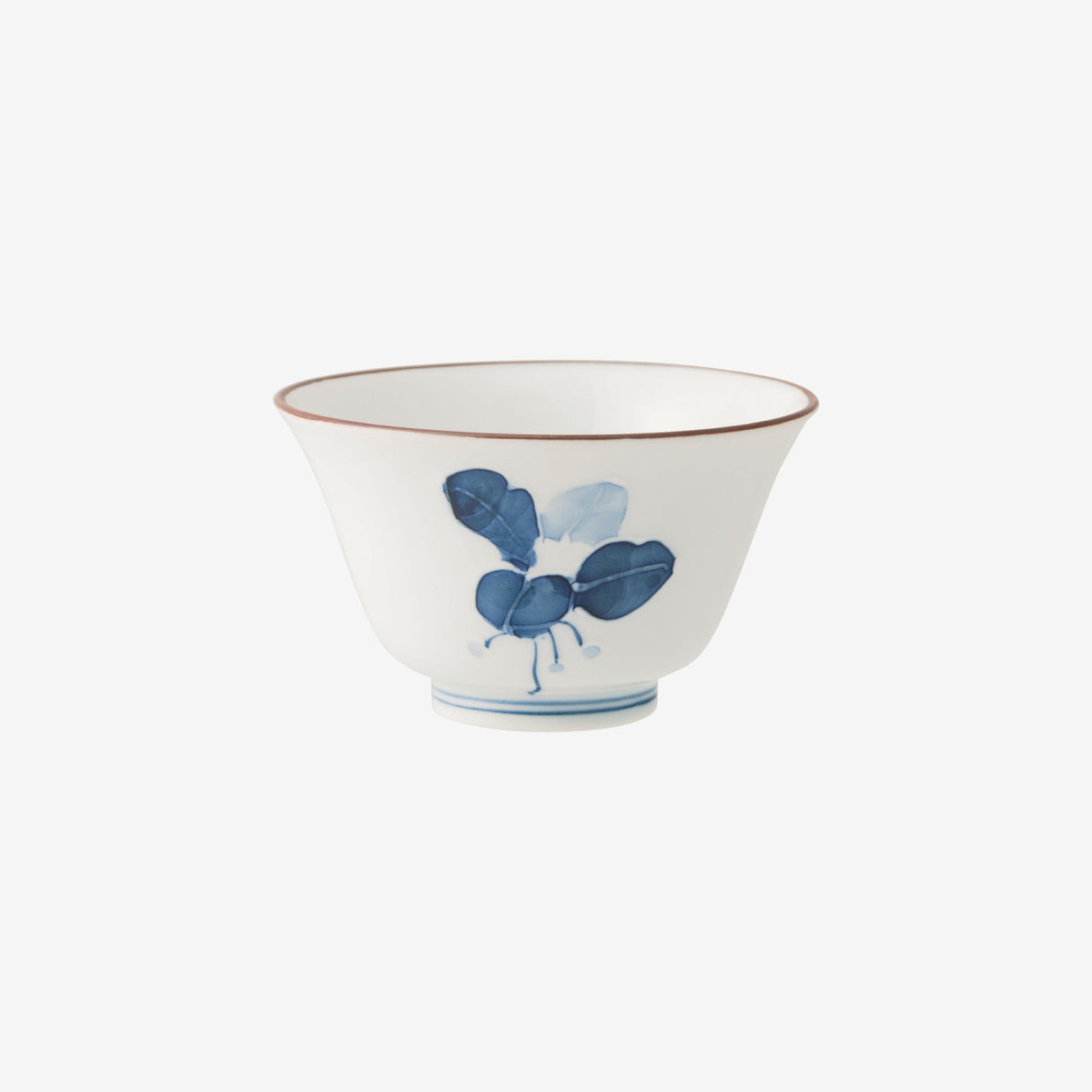 Saikai Ceramics: Hasamiyaki White Porcelain - Manryo Series - Sorisencha Tea Cup (175 ml)