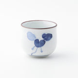 Saikai Ceramics: Hasamiyaki White Porcelain - Manryo Series - Sakazuki Style Guinomi Cup (50 ml)