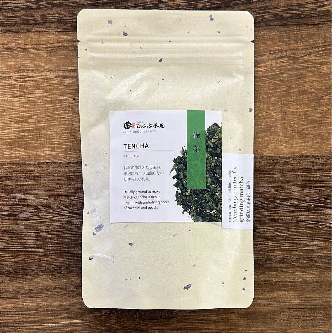 #0032.K6 Obubu Tea: Tencha (green tea for grinding matcha)