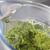 (while stock last) #0701.K6  Uejima Tea Farm: Single Cultivar Samidori Sencha (Superior) from Wazuka, Kyoto