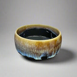 Saikai Ceramics: Hakuwan - Jatenmoku, Porcelain Matcha Bowl with Gift Box - yunomi-jp.pro