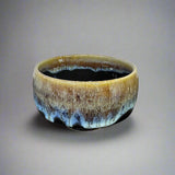Saikai Ceramics: Hakuwan - Jatenmoku, Porcelain Matcha Bowl with Gift Box - yunomi-jp.pro