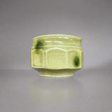 Seiangama: Handmade Mino-yaki Guinomi Cup 5 Piece Set with Wooden Box 手造り五様ぐい呑揃