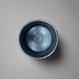 Seiangama: Handmade Mino-yaki Guinomi Cup 5 Piece Set with Wooden Box 手造り五様ぐい呑揃