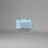 Seiangama: Handmade Mino-yaki Guinomi Cup 5 Piece Set with Wooden Box 手造り五様ぐい呑揃