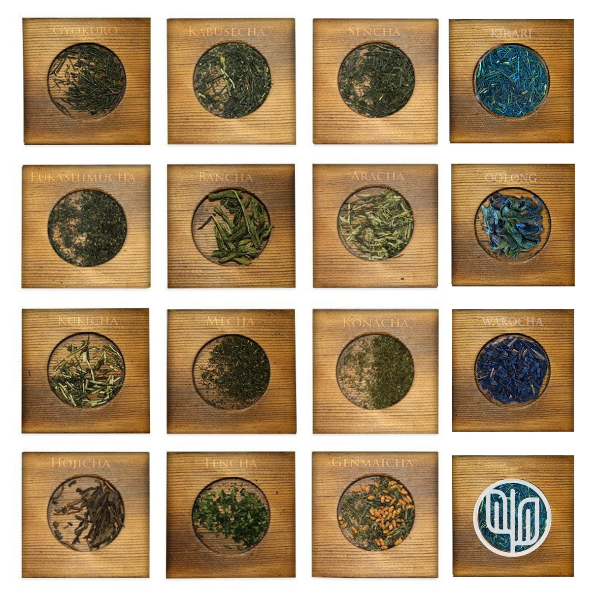究極の日本茶サンプラー (少なくとも 15 種類のお茶 / 150g 以上！準備に 1 週​​間かかります。)